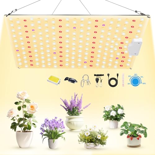 VAYALT 2024 Pflanzenlampe LED,DQB1000 LED Pflanzenlicht Vollspektrum, Lampe Wachstumslampe, LED Grow Lampe, Led Grow mit UV-IR, Pflanzenlampe für Zimmerpflanzen Blüte, Grow Light für Wachsen Zelt