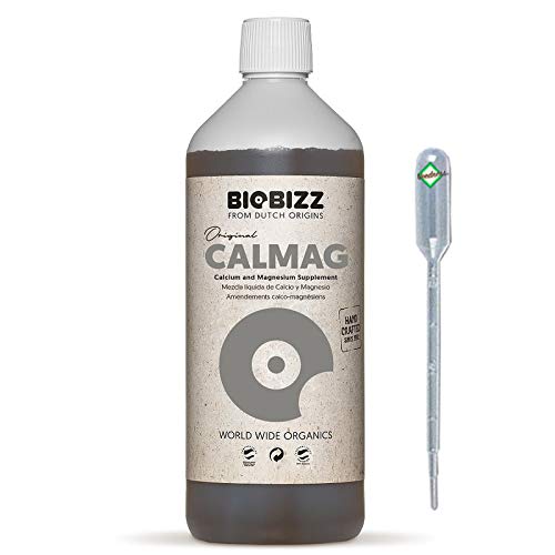 Weedness BioBizz CalMag 1 Liter - Naturdünger NPK Dünger Grow Flüssig Bio Organischer Tomaten Gurken
