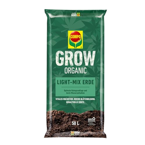 Compo Erde Grow Organic Light-Mix Erde 50 L