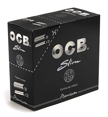 Papers 2000 OCB Premium Slim - 50 Heftchen - 32 Blatt - Langes Papier