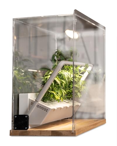 weegreens weefarm Premium Growbox Komplettset - Growzelt 24x55x15cm, Indoor Gewächshaus für Hydrokulturen, Anbau Set, Die All-in-One-Lösung fürs Home Growing