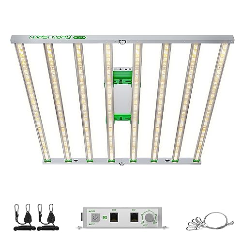 MARS HYDRO Smart FC6500 EVO Led Grow Lampe, Samsung LM301B Dioden Foldable Pflanzenlampe 730W Vollspektrum Dimmbare Daisy Chain Grow Light Wachstumslampe für Indoor 150x150cm Growzelt