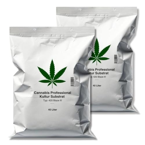 Cannabis Professional Hanferde Kultursubstrat 80L (2x40L) Typ: 420 Blaze It