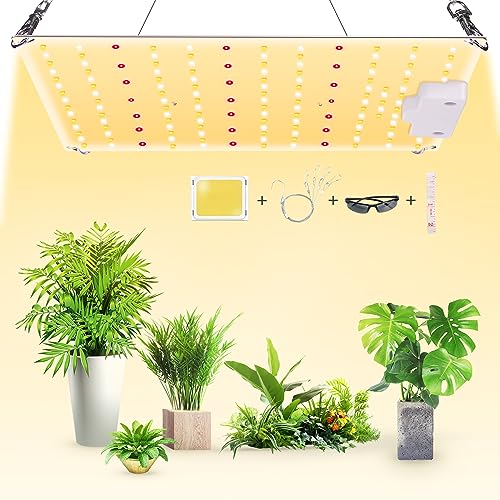 VAYALT 2024 Pflanzenlampe LED, 500W LED Pflanzenlicht Vollspektrum mit Samsung Diode Lampe Wachstumslampe, LED Grow Light für Innen Samen Knospe Pflanze Gemüse und Blume für Wachsen Zelt