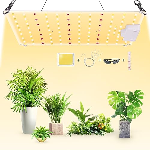 VAYALT 2024 Pflanzenlampe LED, 500W LED Pflanzenlicht Vollspektrum, mit IR LED Grow Light, Wachstumslampe für Innen Samen Knospe Pflanze Gemüse und Blume für Wachsen Zelt