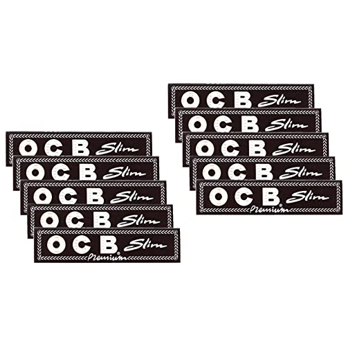 OCB 10 x 32 Premium Slim Zigarettenpapier Long Papers Blättchen